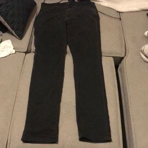 Black straight leg joe jeans